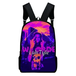 Luh Tyler Merch 2023 Estilo Casual Bolsa Escolar Adulto Crianças Bolsas Unissex Mochila Estilo Casual Daypack