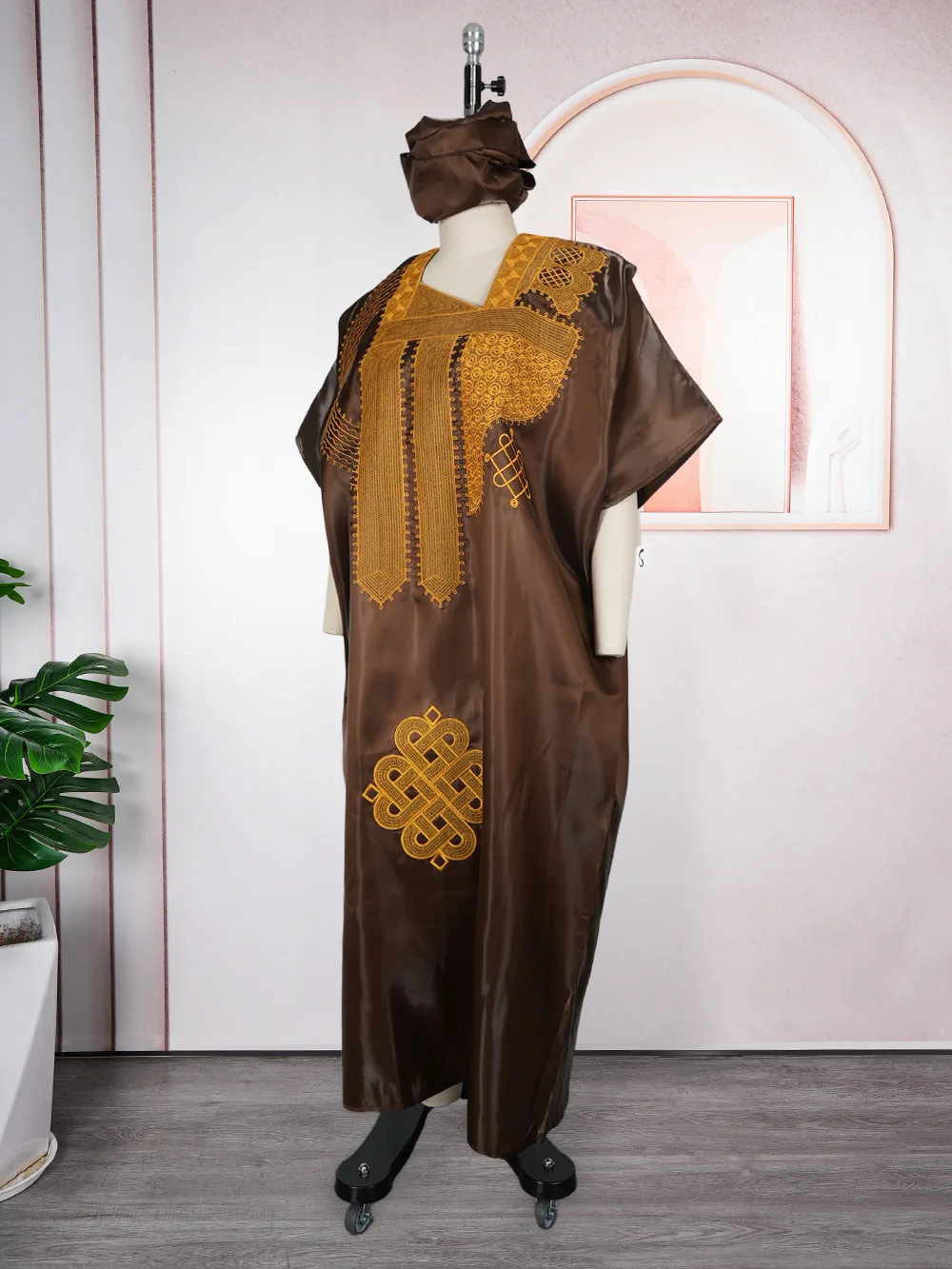 Abayas African Dresses for Women Traditional Africa Clothing Dashiki Ankara Embroidery Gown Robe Muslim Kaftan Maxi Long Dress
