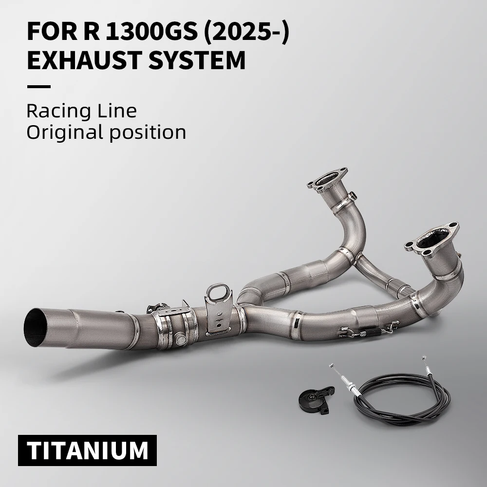 

Выхлопная система из титанового сплава для R1300GS 2025 — электронный проводной клапан, гоночная линия, оригинальные детали для мотоциклов с производительностью положения