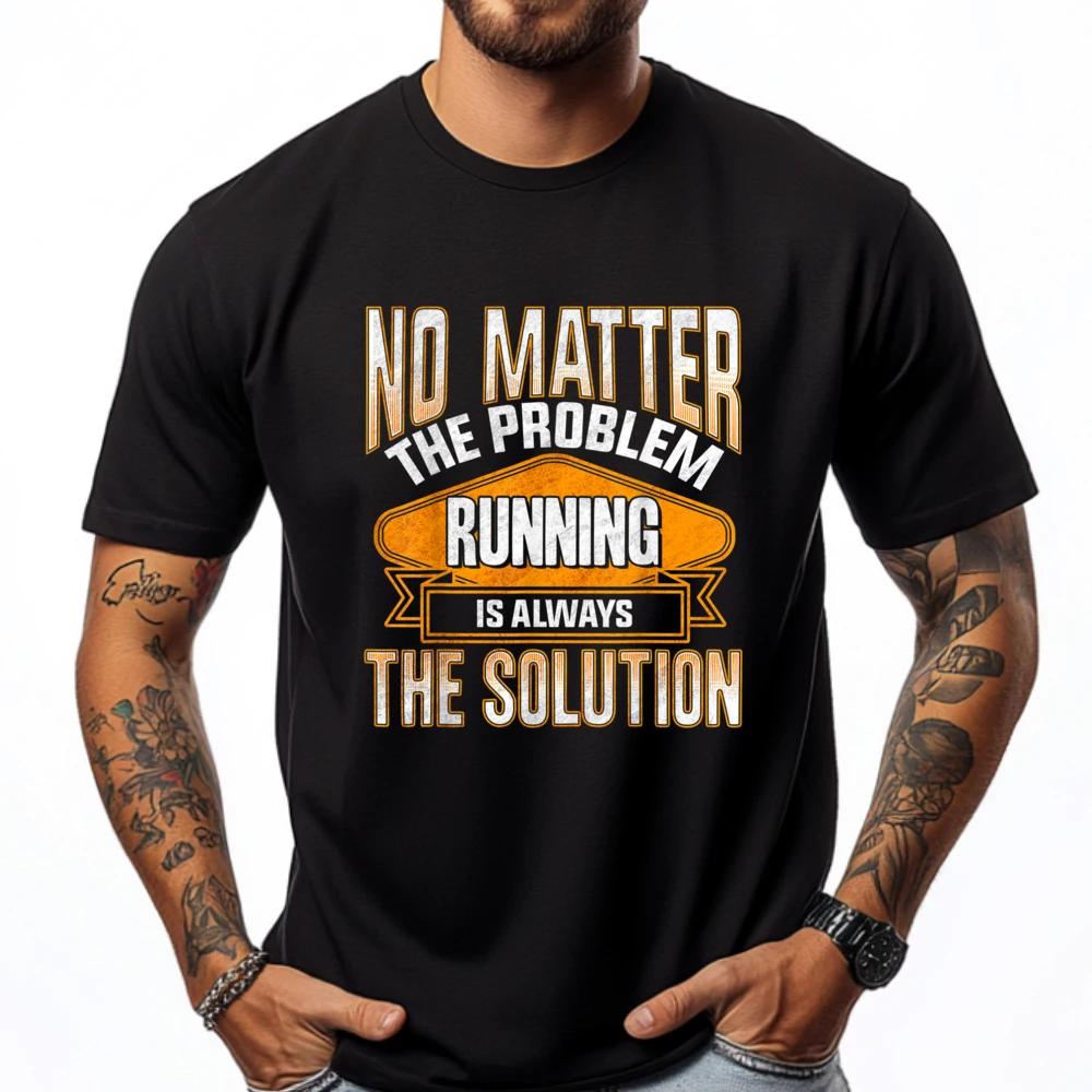 

Running Quote Funny Shirts T Shirts For Men Harajuku Funny Shirt Luxury Brand Halloween