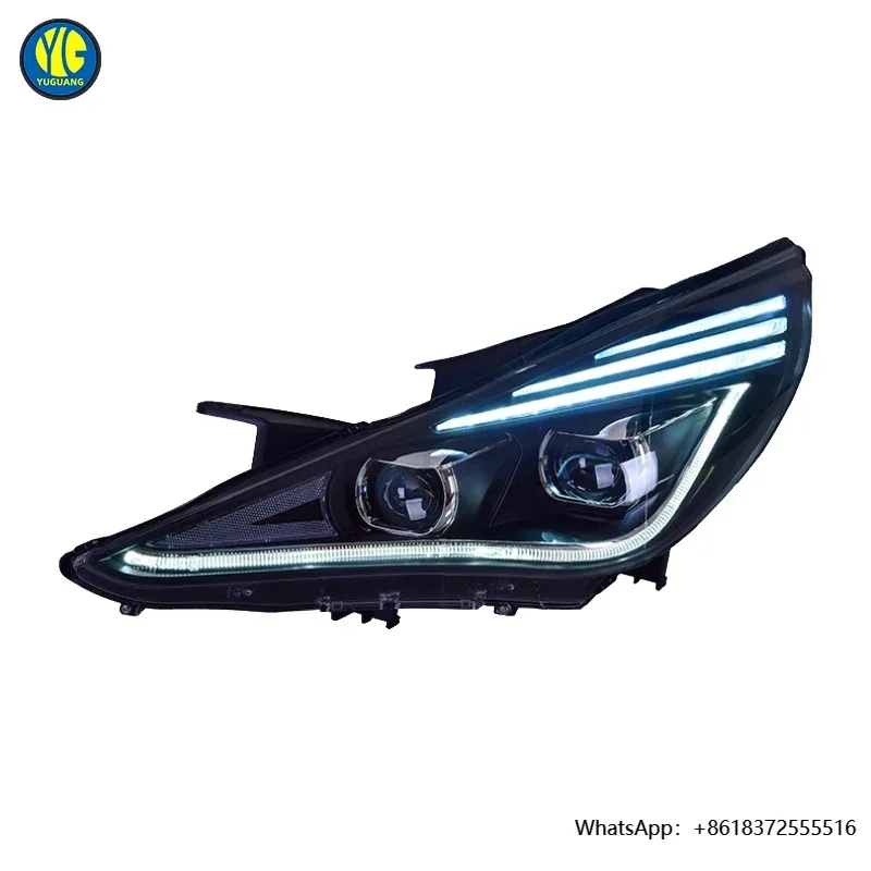 

XingFor Hyuni Sonata 2011 2012 2013 2014 2015 Car Accessories Head Lights Headlights Upgrade LED Plug And Play Headlamp Head Lam