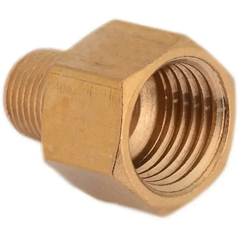 Adaptador de BSP-NPT 1/8 macho BSPT a 1/8 hilo femenino conector de cobre adaptador de acoplador herramienta de instalación de tuberías de enchufe de latón