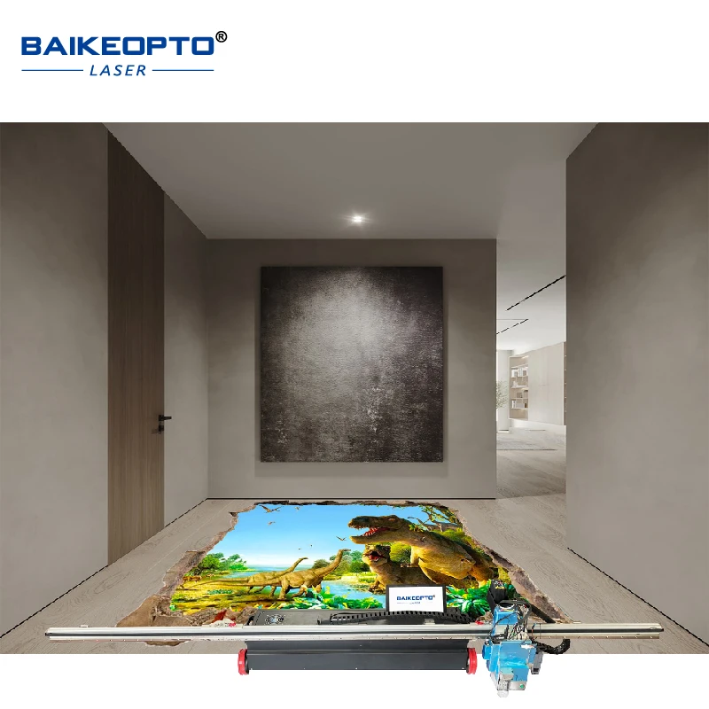 Groothandelsprijs 3D UV AI Ground Inkjet Printer Parkeerplaats Schildermachine