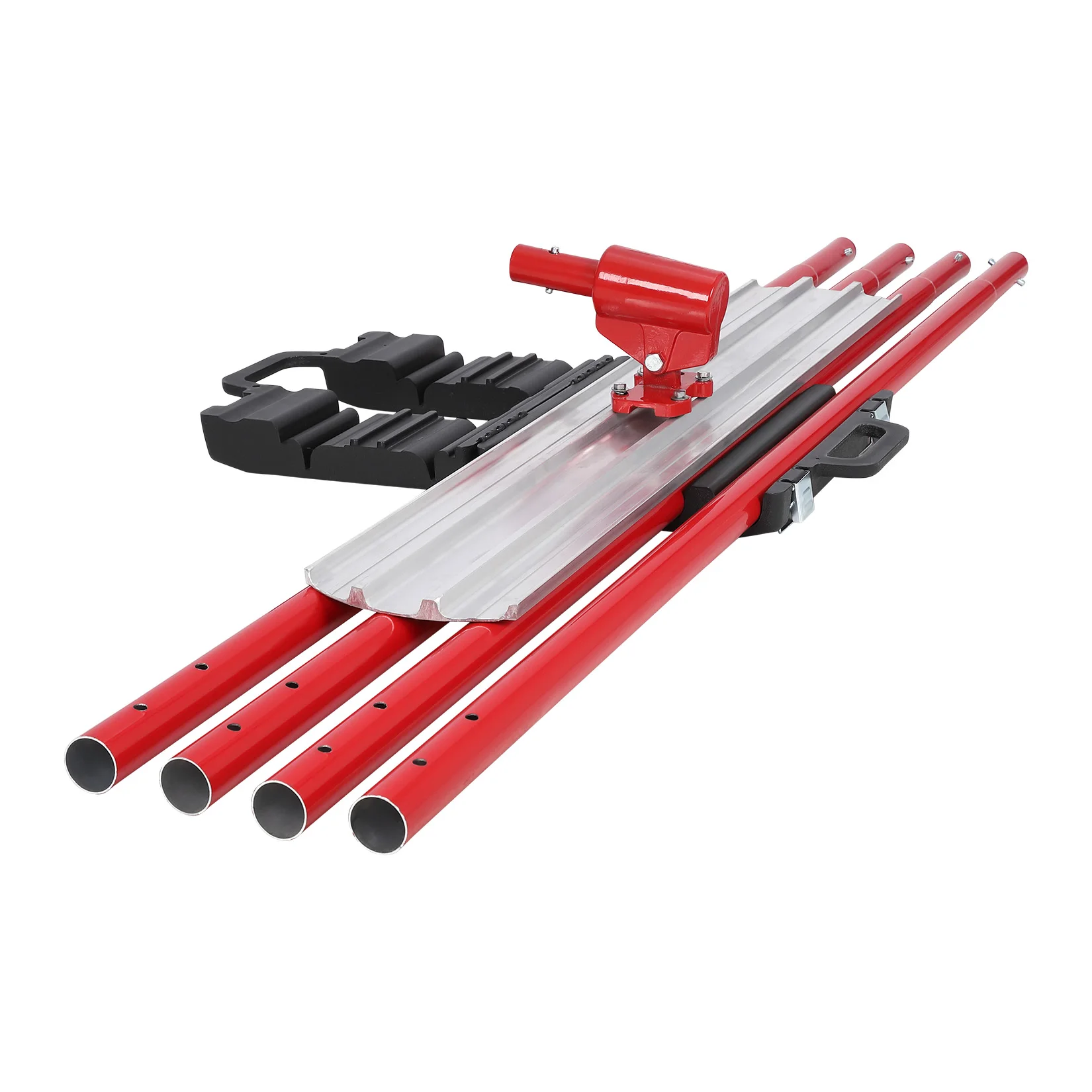 

Magnesium Concrete Float, 48x8" Aluminum Alloy Concrete Float Tool, With 4 Handles And Bracket, Finishing Bull Concrete Kit