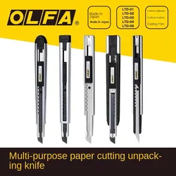 OLFA LTD-01 LTD-02 LTD-03 9mm cuchillo de arte pequeño de precisión cuchillo de papel de corte cuchillo para papel tapiz hecho en Japón hoja correspondiente