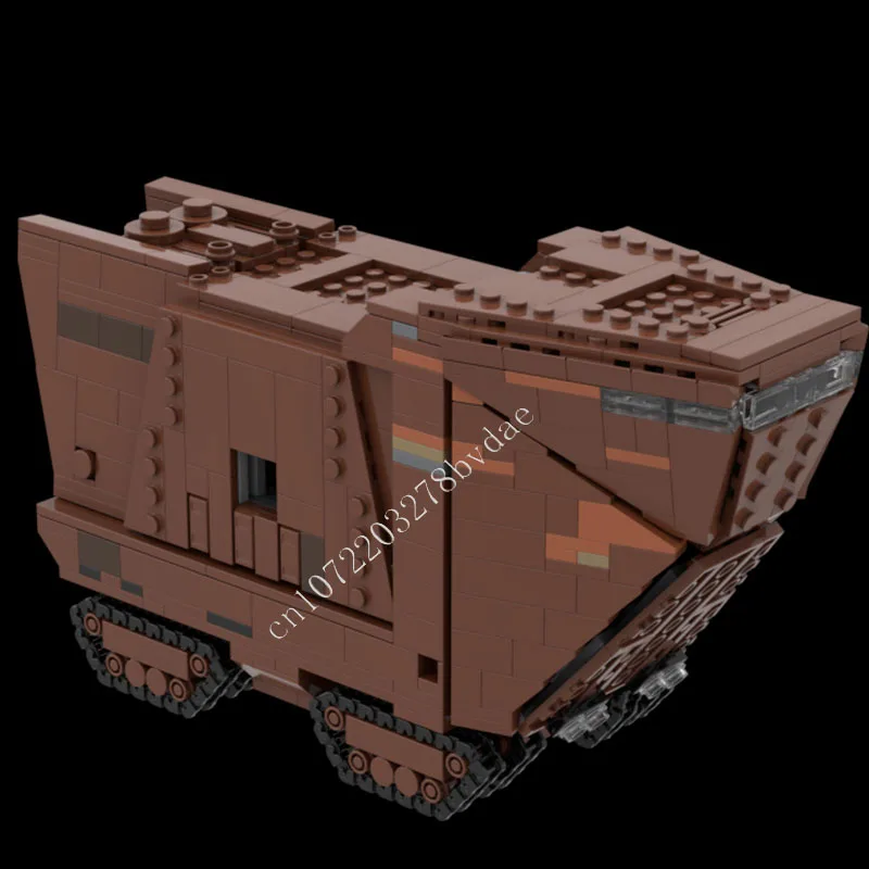 868PCS Sandcrawler MOC Creative street view Model Building Blocks Architecture DIY Education Assembly Model Toys Gifts