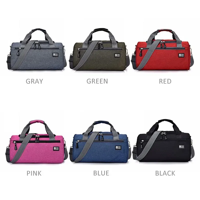 High Quality Women\'s Travel Bag Men\'s Outdoor Sports Luggage Handbag Weekend Trip Duffel Bag Female Shoulder Crossbody Bags Pack