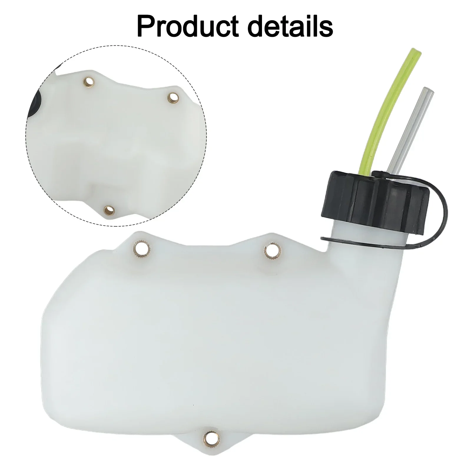 

Brand New Fuel Tank Accessories Replacement White High Compatibility Plastic 1 Pieces 18*8*10 Cm For KHS1100B/KHT600D