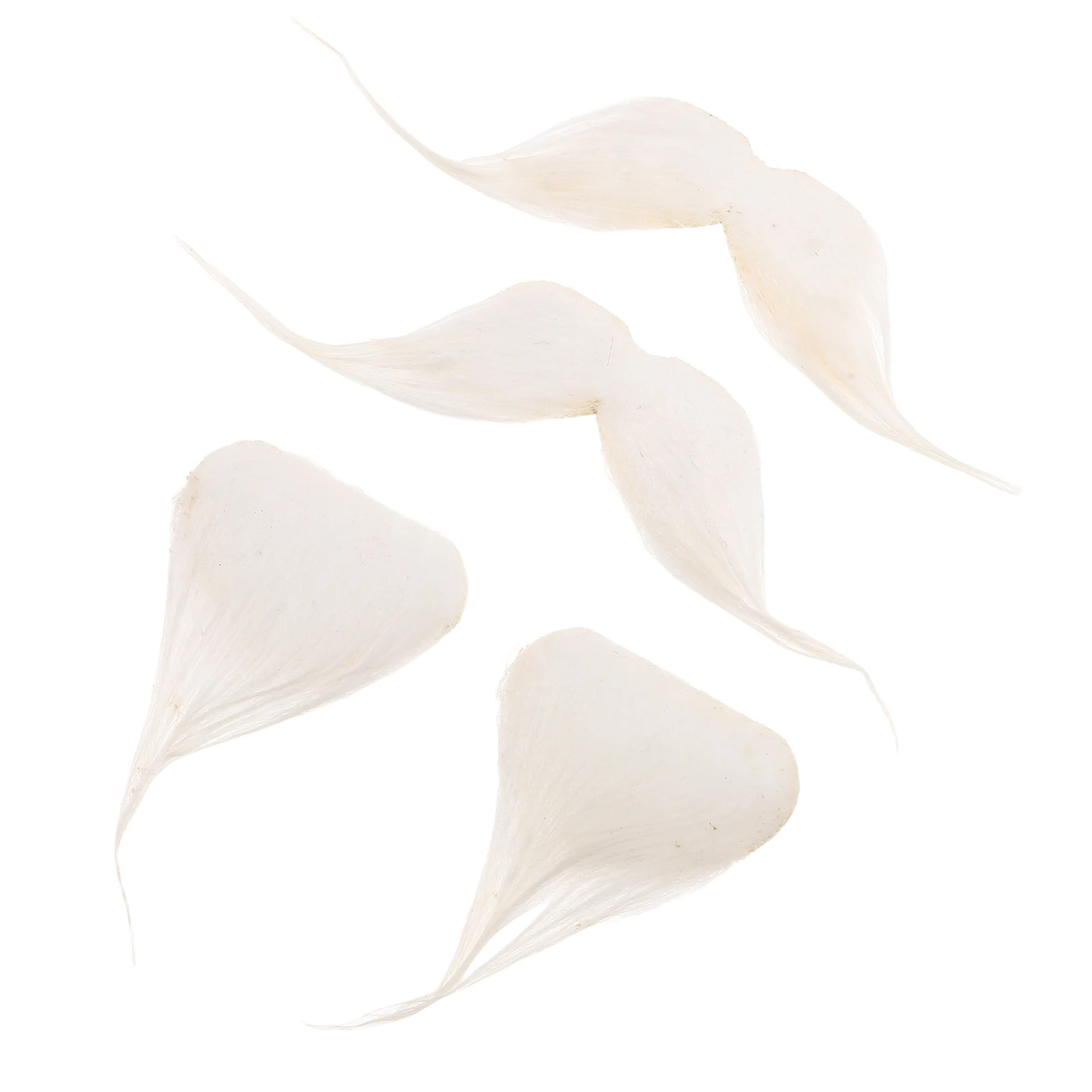 ชุดเคราและหนวดปลอมสีขาว 2 ชุด สำหรับแต่งกายคุณปู่ งานปาร์ตี้ การแสดง พร็อพชายชรา งานเทศกาลแฟนซี