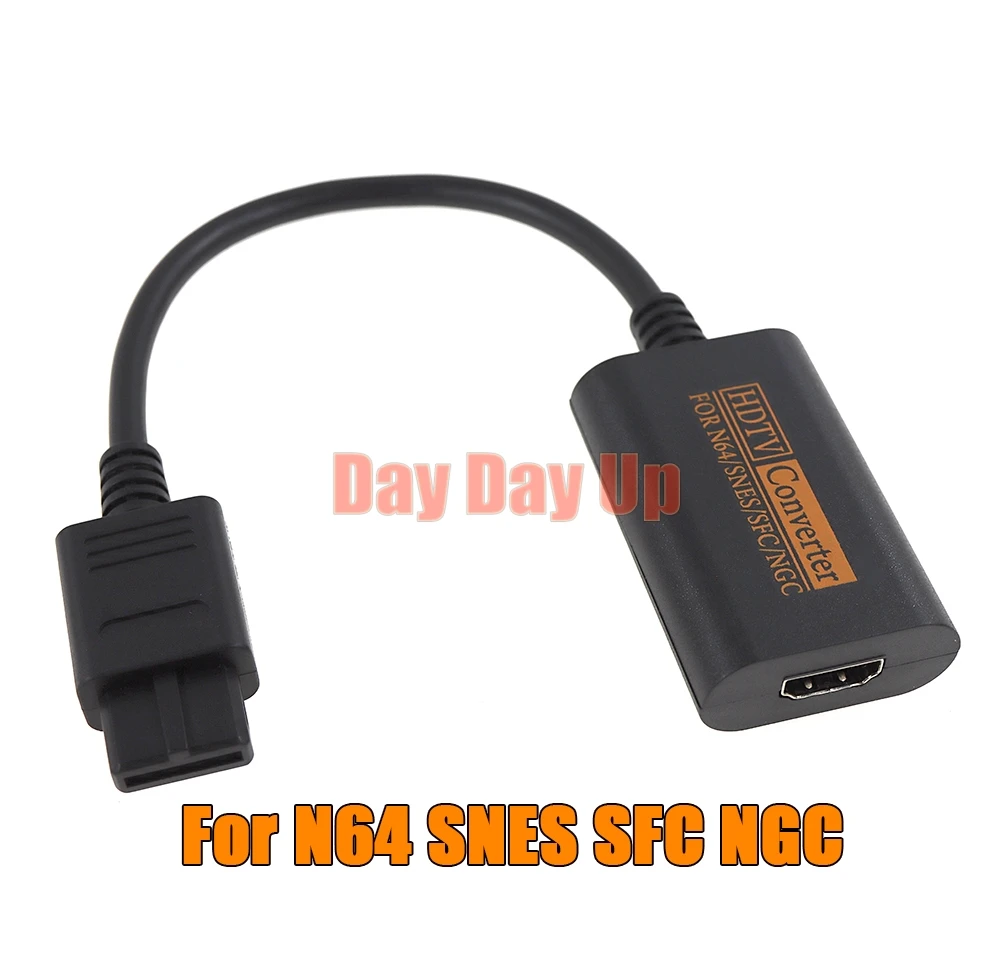 1 قطعة HDTV HDMI-متوافق محول لنينتندو 64 N64 SNES SFC ل Gamecube NGC يقبل AV و SV S-video المدخلات 1080P الإخراج