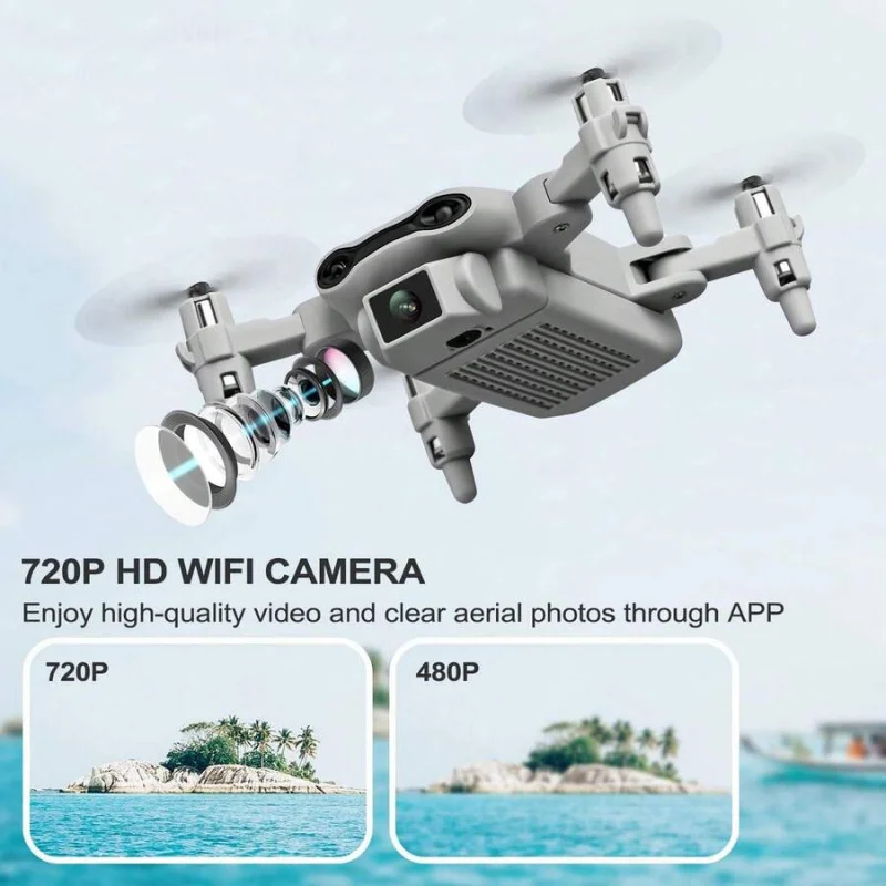 4DRC 4DRC 4K With Camera, 360° Drone, Laser Obstacle Avoidance,45 Mins Flight, 3 Batteries, 90° A