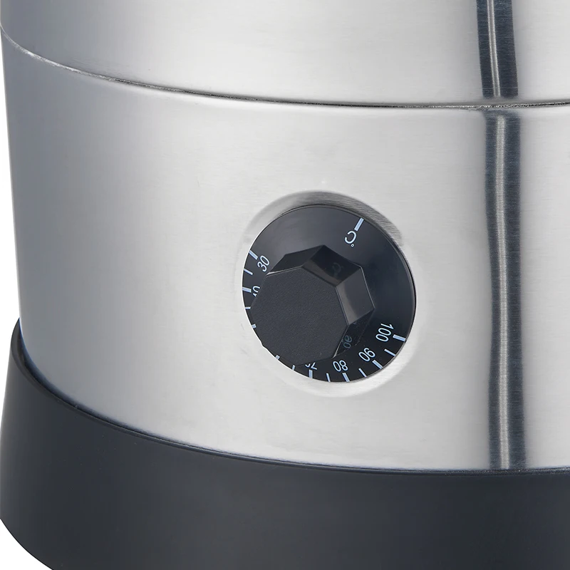 การออกแบบยอดนิยม 35L ไฟฟ้ากาต้มน้ําแบบพกพาสแตนเลส Urn ความร้อนทันทีอุณหภูมิควบคุม Home Hotel น้ําชาห้องครัว