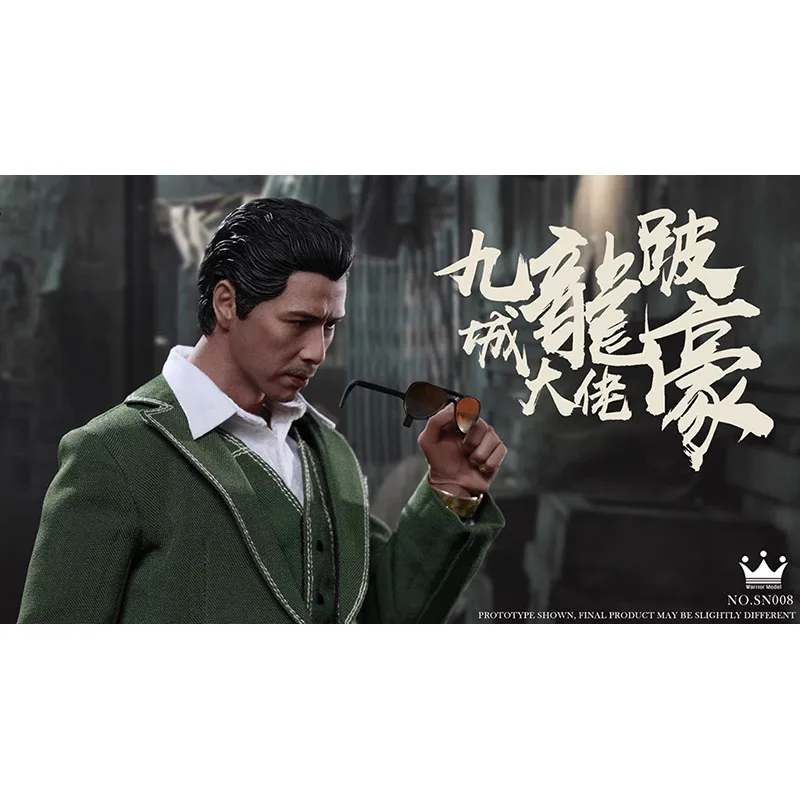 In Stock Original Warrior Model SN008 1/6 Scale Donnie Yen Warrior Kowloon City Mogul Limpy Ho Movie Character Action Model Toy