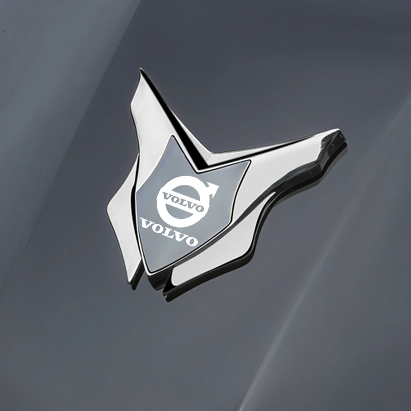 Adesivo de emblema 3d para-choque de carro, adesivo para porta-malas traseiro para volvo xc60 s90 xc90 s60 xc40 v60 v90 s40 volvo ex30 c40 c70, acessórios