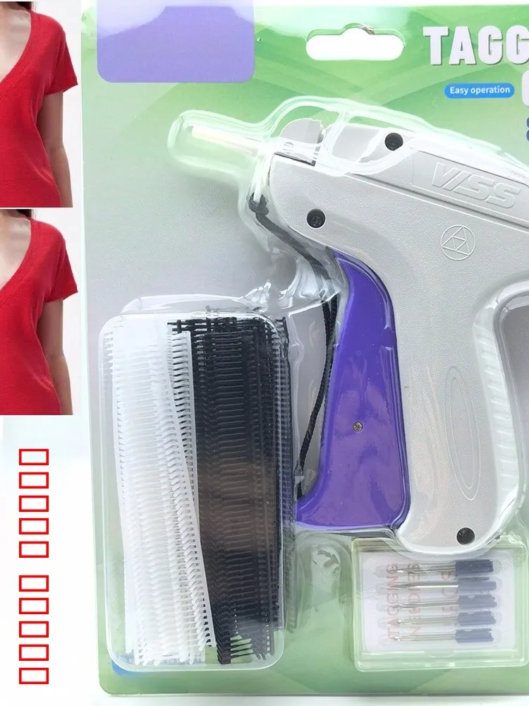 

Портативный ручной швейный пистолет, пистолет для этикеток для одежды, бирки, модные аксессуары, пояс, шляпа, шарф, другие аксессуары