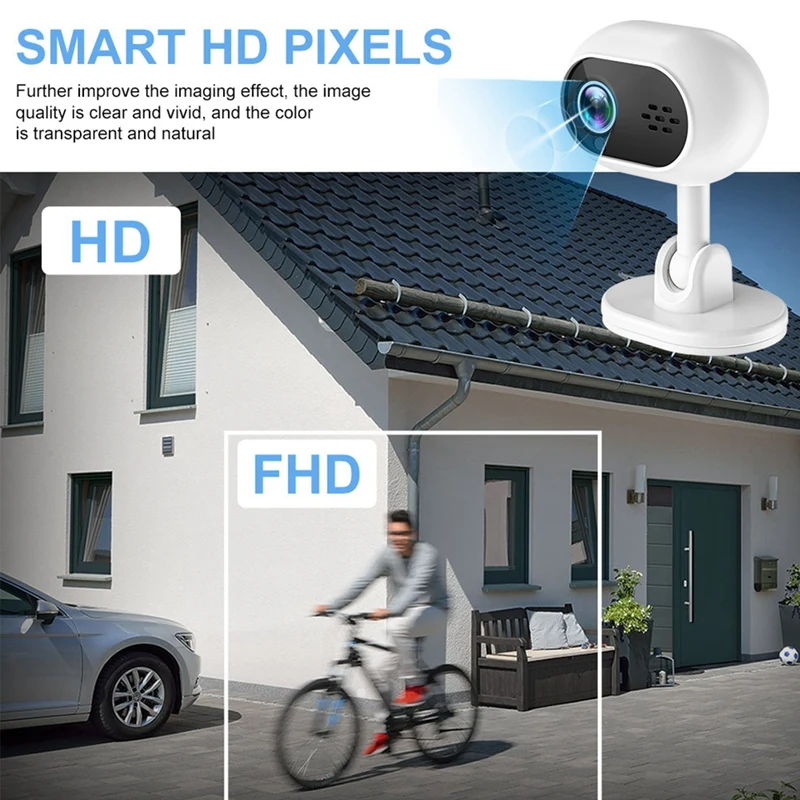 1Set A4 1080P Smart Mini Wifi IP Camera Security Home CCTV Surveillance Cam +Auto Tracking On Iwfcam App