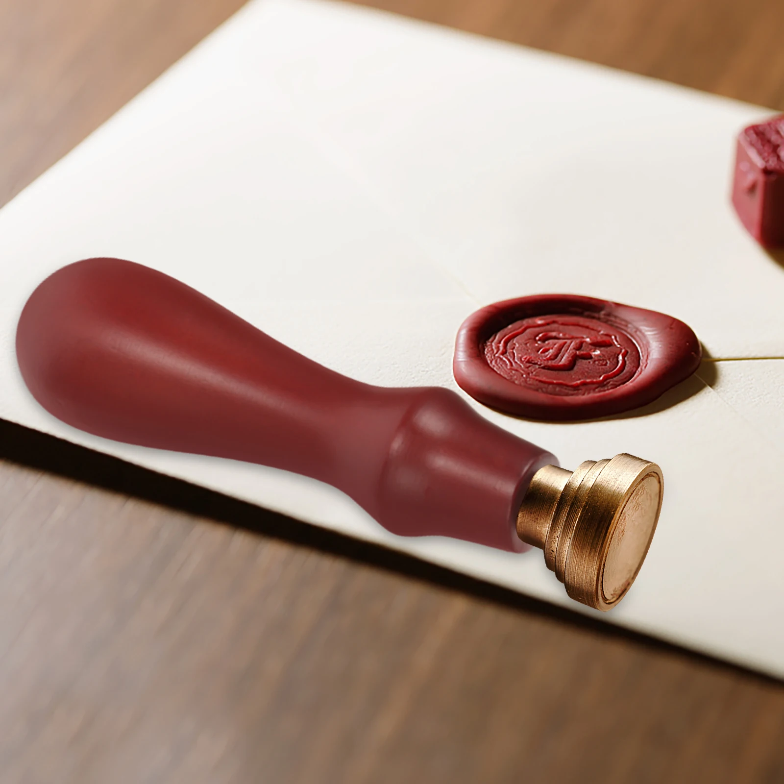 

3pcs Wax Seal Handle Accessories Handles Replacement Wooden Mini Stamper Portable Durable Easy Install Creative