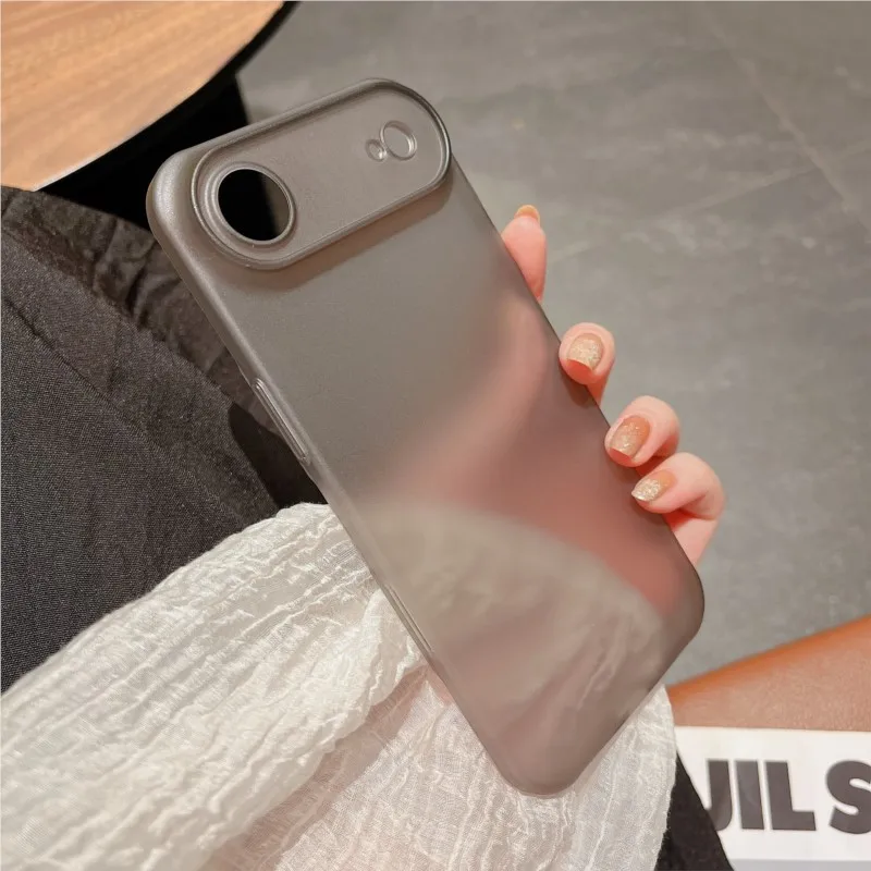 Harte PC-Hülle Hautfreundlicher Sturzschutz Schutzhülle Air Ultra Dünn Schlank Atmungsaktiv Mattierte Hülle für iPhone Air 17 Air 17Air