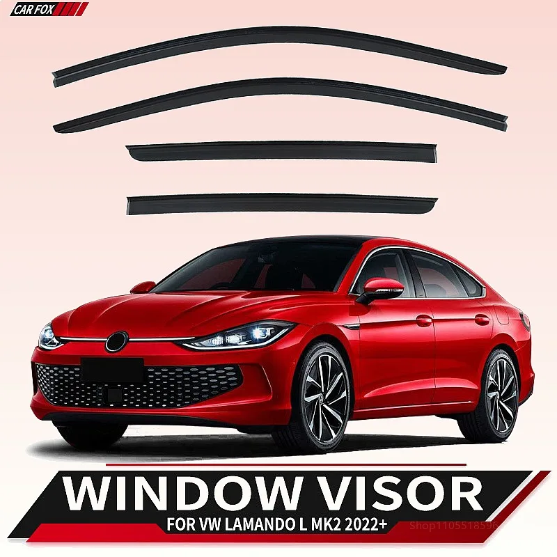 

For Volkswagen VW Lamando 2014-2022+ Car Window Visor Rain Sun Shade Side Windshield Awning Auto Accessories