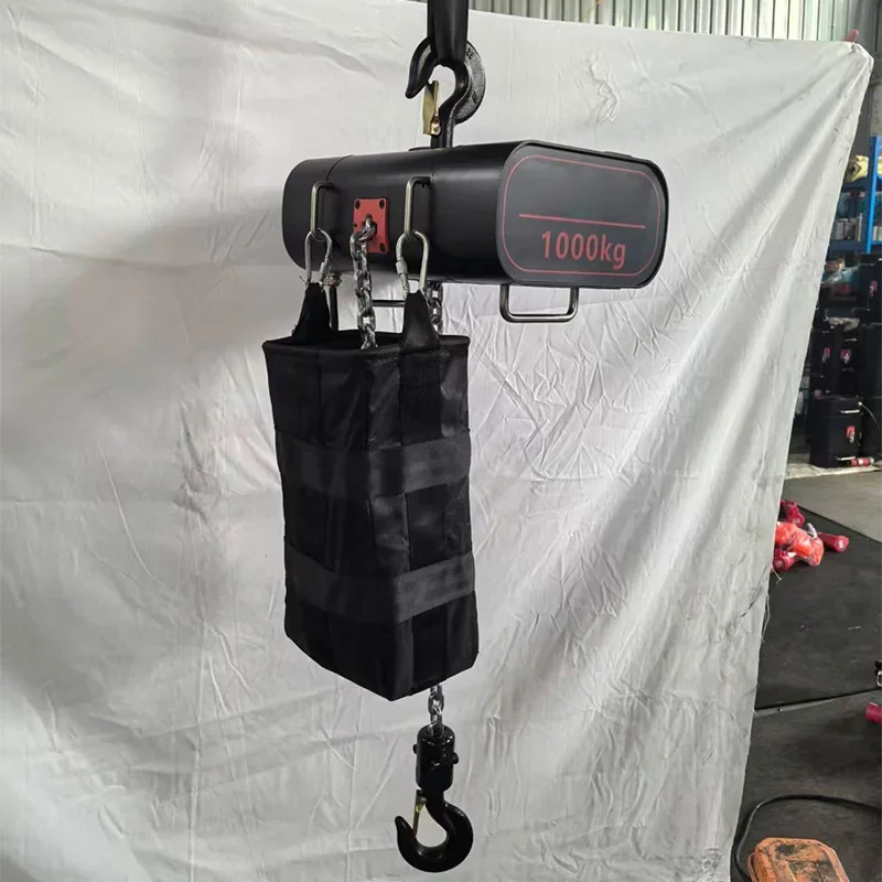 Stage-Grade Electric Chain Hoist, 1T Electric Hoist, Forged Alloy Steel, with Multi-Channel Controller, Stage Liftin(Customized)