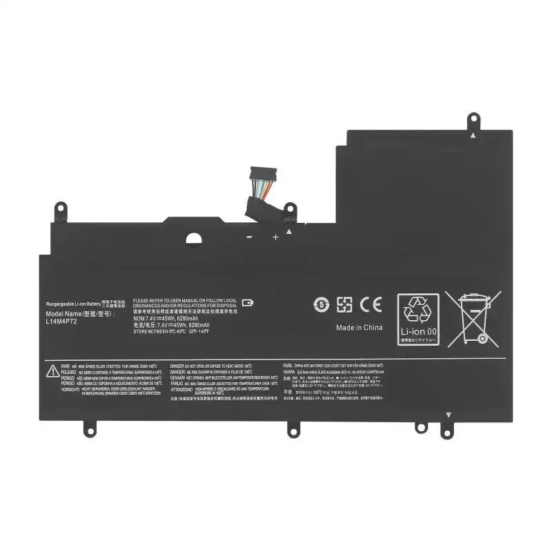 

L14S4P72 L14M4P72 7.5V 6230mAh Laptop Battery for Lenovo Yoga 3 14 Yoga 700 14ISK Series Yoga3 14-IFI Yoga 3 14-ISE