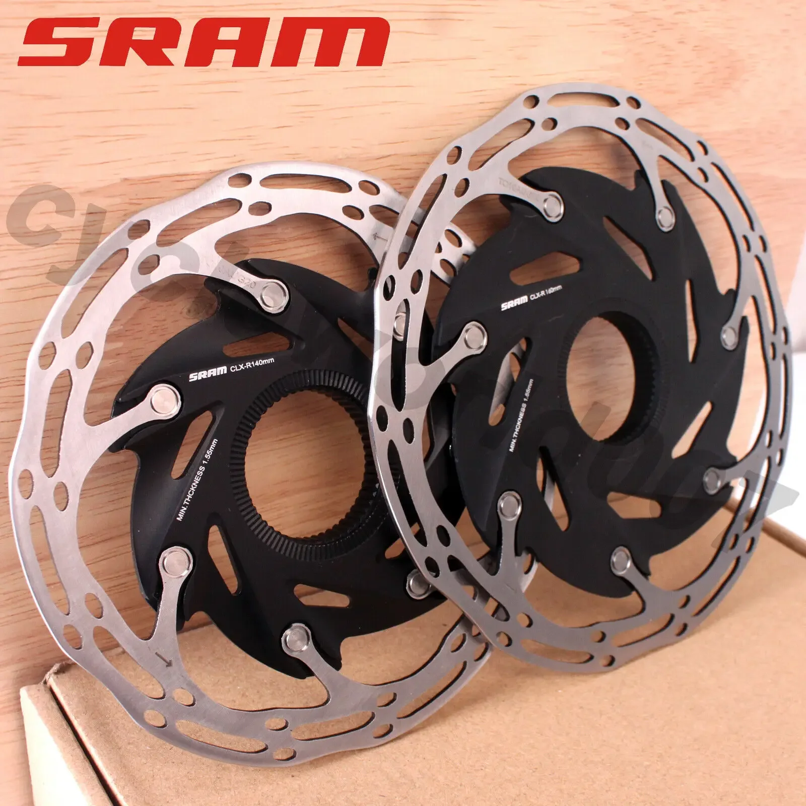 

SRAM CLXR Brake Rotors 160mm Center Lock Road Bike CLX-R Disc Rotor 140mm 160mm Mountain Bicycle Brake Disc Rotor 6 Screws