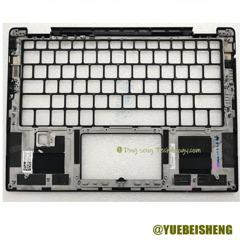 Imagem -02 - Palmrest Moldura do Teclado Tampa Superior com Furo de Impressão Digital Dell Xps 13 9365 95 Novo e Original 89gd9 089gd9 Yuebeisheng2-in1