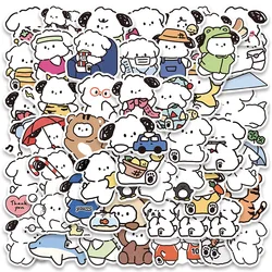 50Pcs Korean Lovely Healing System Dog Stickers Hand Account Phone Case Trolley Box Waterproof Adhesive stickers Gift Toys