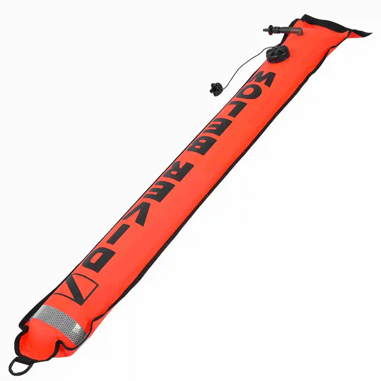 177x15cm Oppervlaktemarkeringsboei, explosiebestendig, hoge zichtbaarheid, opblaasbare duik-SMB, oppervlaktesignaalmarkeringsboei accessoire