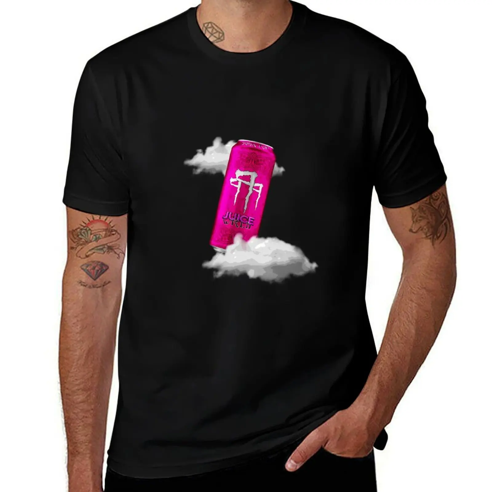 

Juiceworld 999 Energy Drink T-Shirt customs Funny t-shirts customs design your own baggy shirts men t shirts high quality