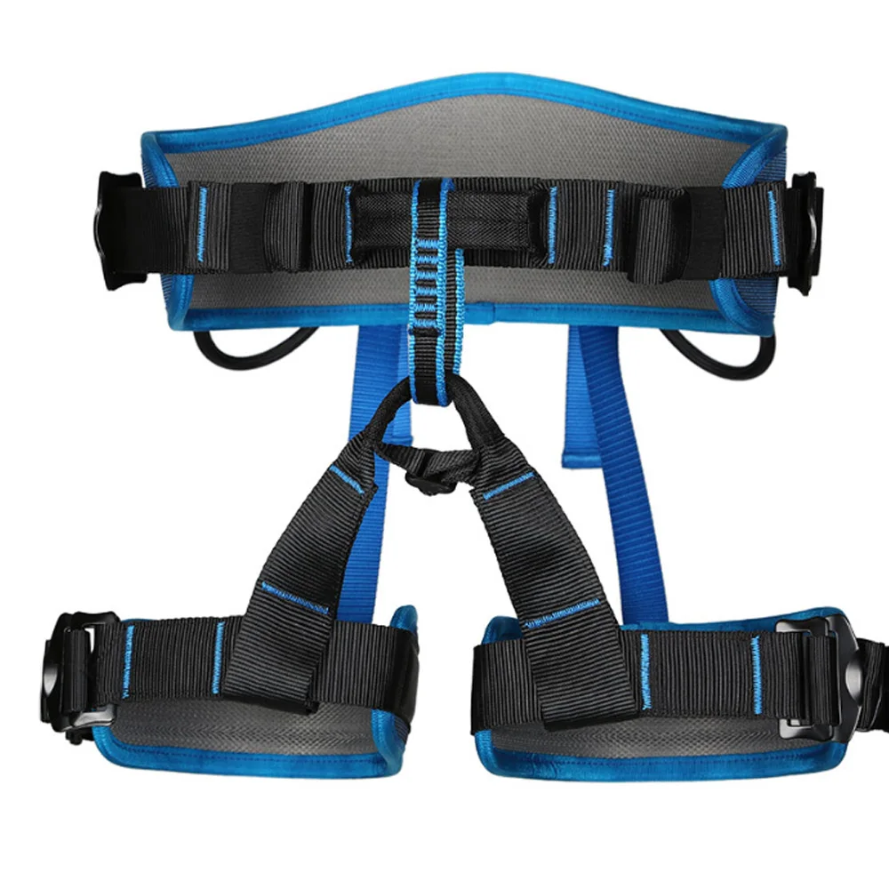 Rock Climbing Harness Seat Expand Training Half Body Harness Tree Climbing Rescue Rappelling Protective Survival Safety Belt