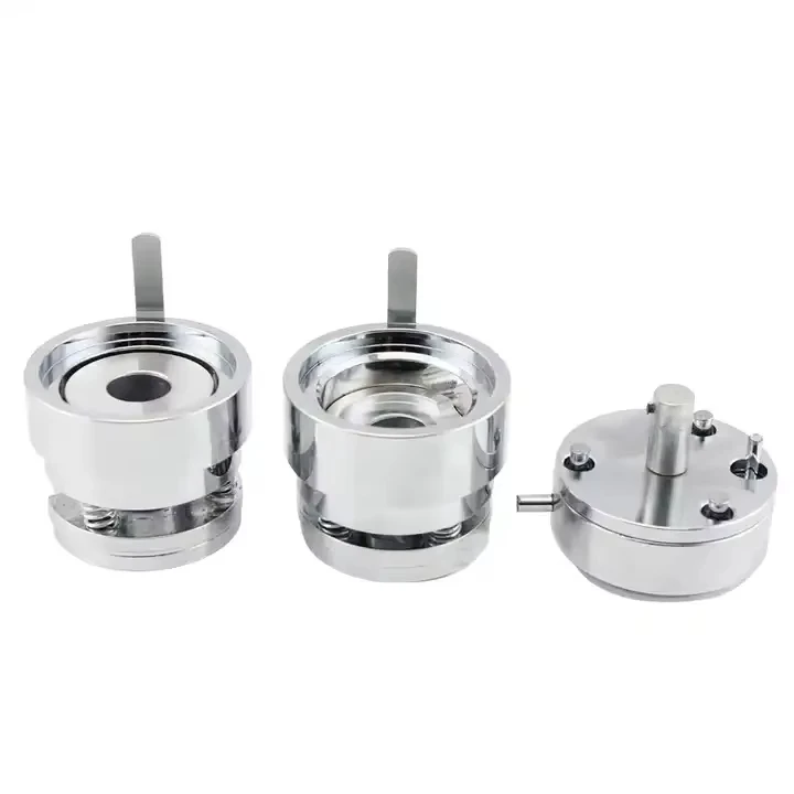 

Special Metal Round Bottom Mold for Badge Machine with Rotating Slide Rail Iron Bottom