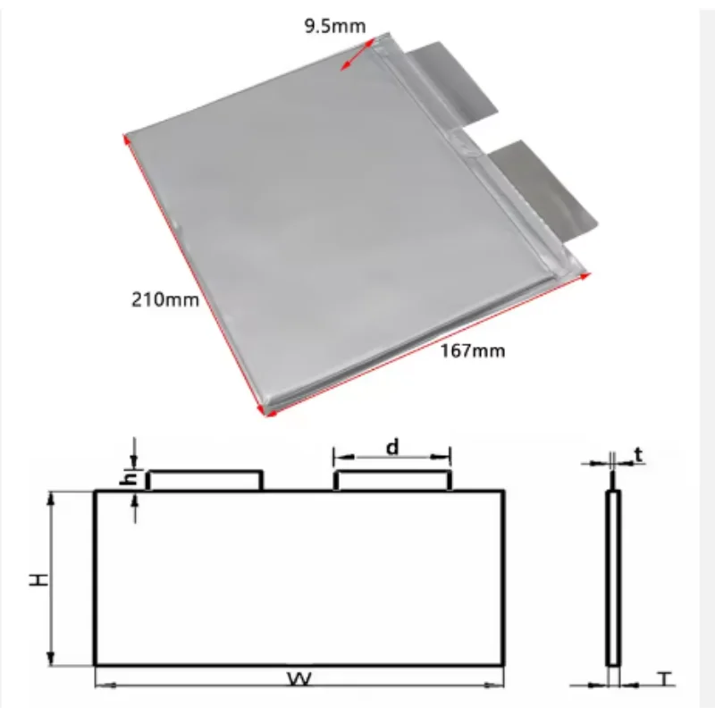 

4.2V52000f25Ah 6C Fast Charging Farah Capacitor House Backup Power Station 20000 Cycle Graphene Super Capacitor Battery Bag