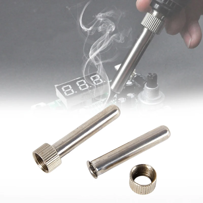 10pcs Electric Soldering Iron Solder Tip SleeveCasing Handle Adapter For NO.907T 905E