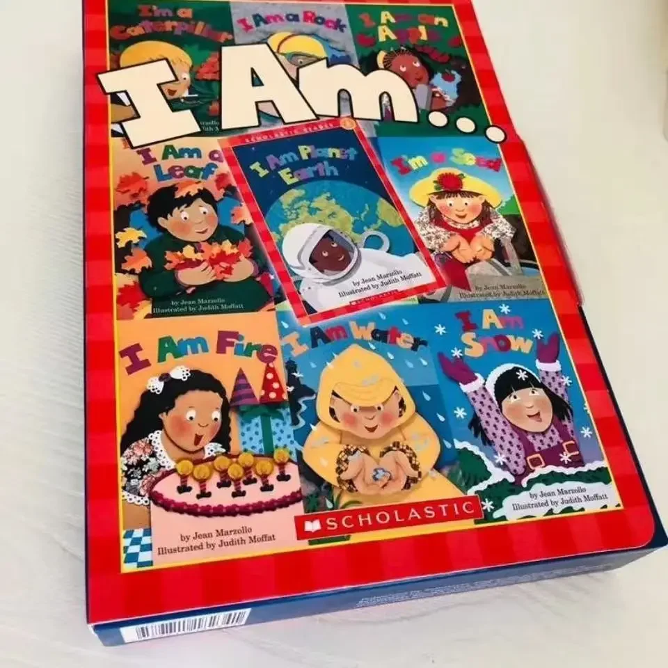 English Storybook For I Am Library 10 Volumes, Science Enlightenment Nature Popular Science Children's English Picture Books