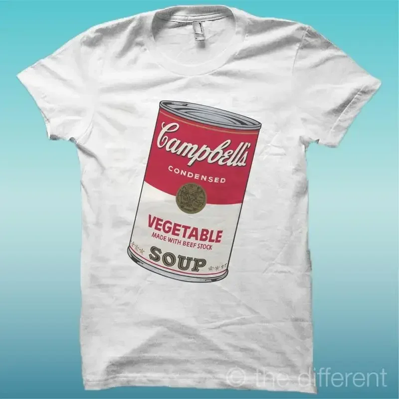 T Shirt Pot CAMPBELL'S Couleur Blanc