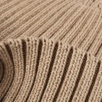 100% cotton winter hats for women and men unisex solid color knitting beanies autumn winter caps for women skullies - Image 5