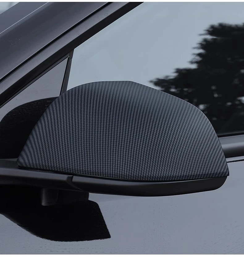 Rückspiegel Shell Ersatz Abdeckung Für Tesla Modell Y/3 Highland Carbon Faser Rückspiegel Kappen Auto Außen Zubehör – Detail 10