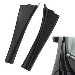 1 Pair For Nissan Qashqai J10 2008-2015 Car Front Windshield Wiper Side Trim Cover Water Deflector Cowl Plate Left Right Side