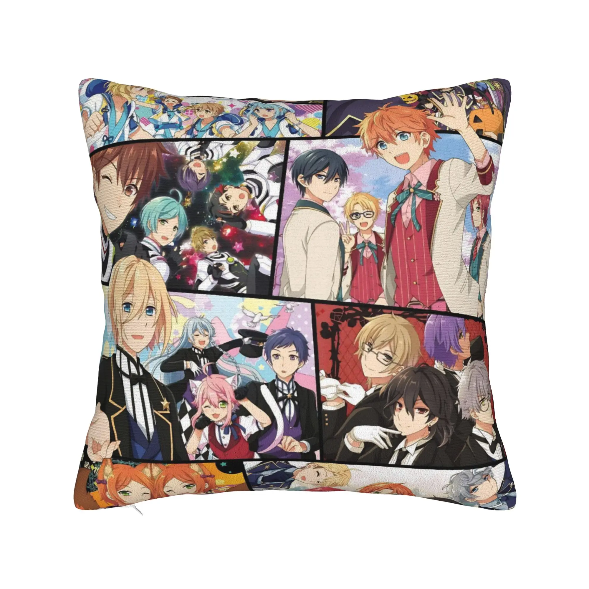 Decorative Pillow Cover E-Ensemble-Stars Accessories Home  Throw Pillow Case Cover Square Multi Size