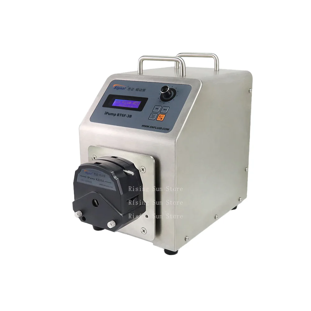 Precise Control 120v  0.029-6061ml/min Stepper Motor ABS/SS Liquid Peristaltic Pump OEM Food & Beverage Juice Pump RoHS