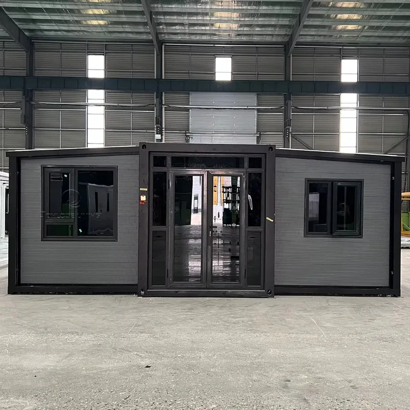 Commercial Foldable Modular House Fashion Appearance Custom Logo Color Suitable Street Pop Up Store Exhibition Booth Temporary