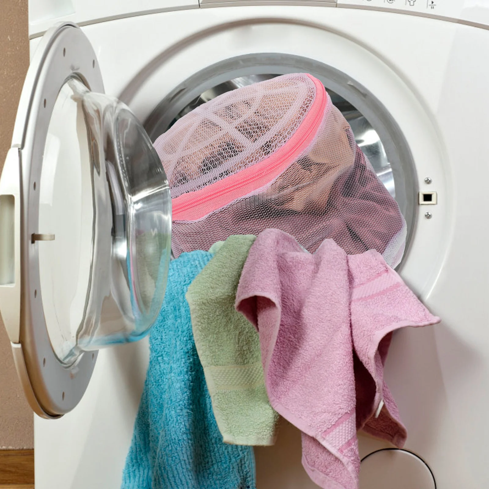 

6Pcs Bra Washing Bags Mesh Laundry Pouches for Underwear Socks Travel Storage Home Supplies Lingerie Nursing Bag