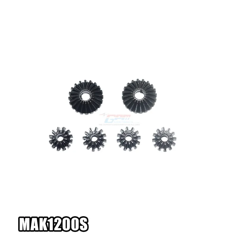 Hardened Steel Differential Gears Set for ARRMA KRATON SENTON TYPHON TALION Front Center Rear Upgrade Parts Accessories