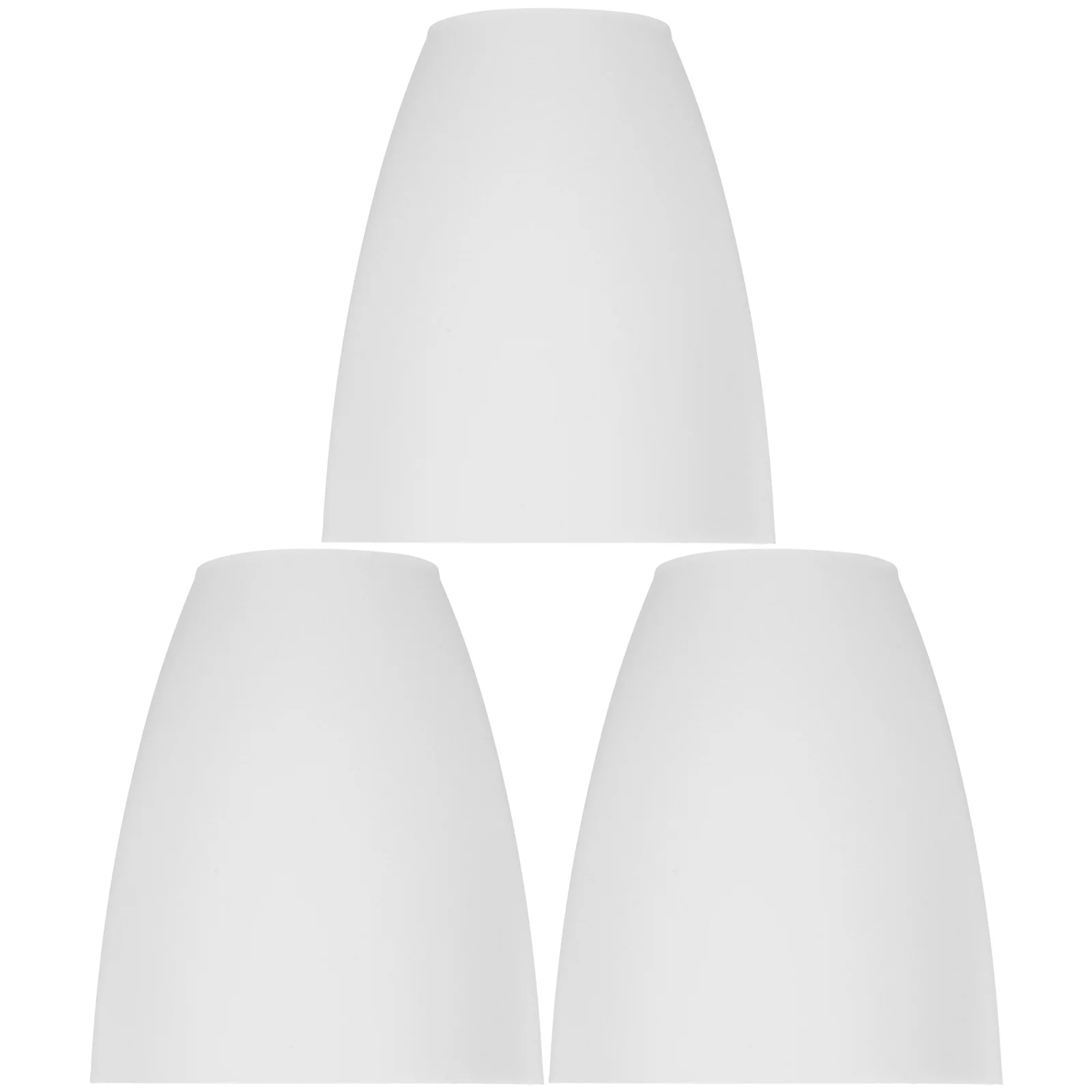 

3 Pcs Light Shade Plastic Lampshade Floor Standing Decorative Shades Neutral Home