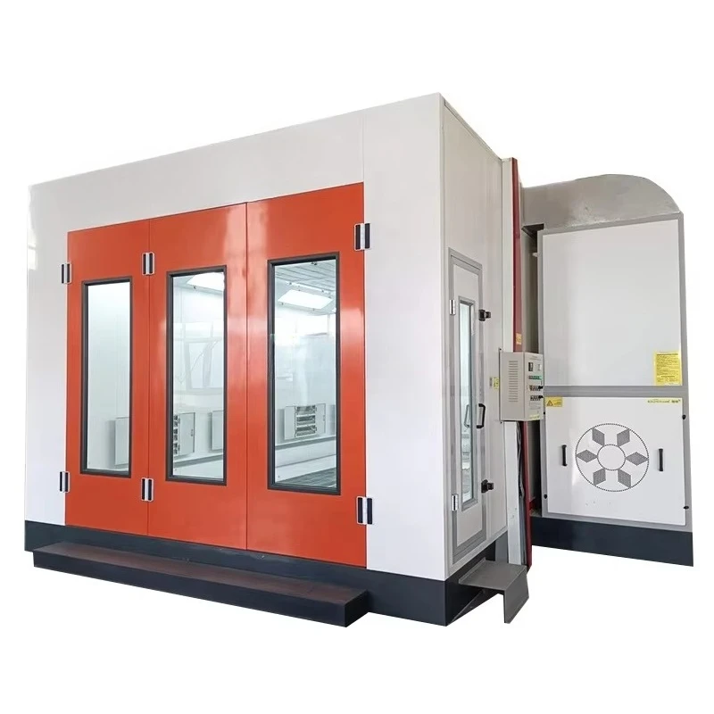 FOB Price LX-D2 Diesel Burner Electric Infrared Car Spray Booth Fast Drying 37KW Heating System for Auto Painting