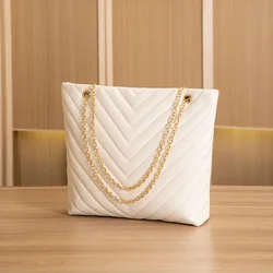 Bolso de compras exquisito para mujer, bolsos de hombro de gran capacidad, bolso de mano de cuero Pu de alta calidad, bolsos salvajes para mujer, monederos y bolsos