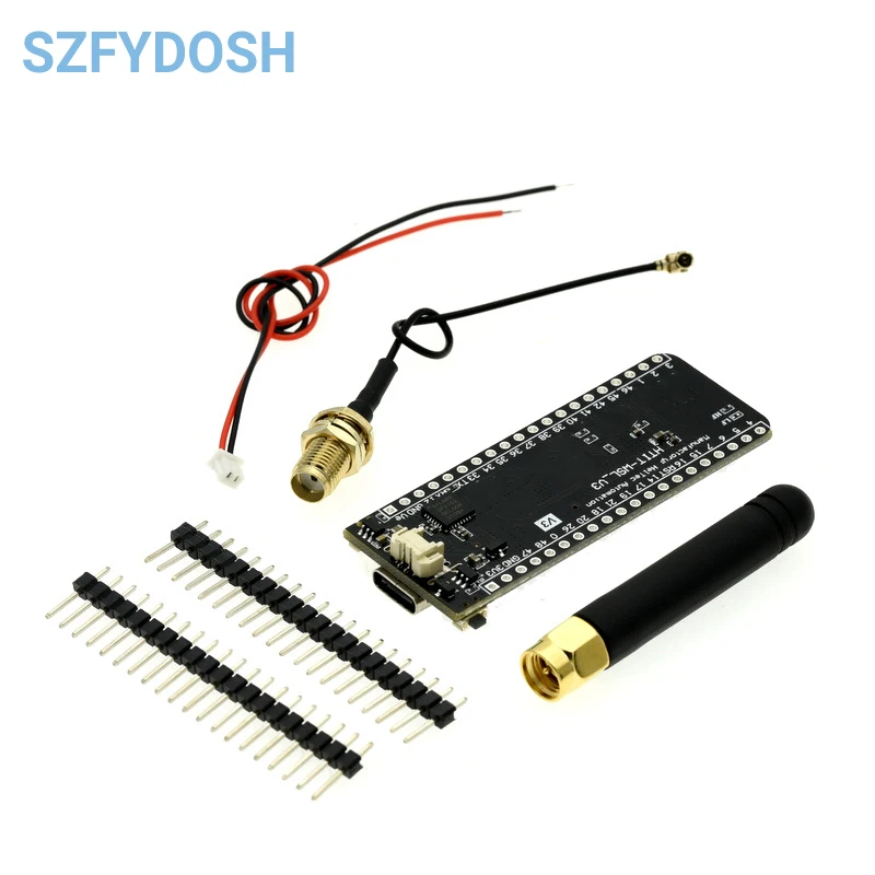 ESP32 SX1262 LoRa WIFI BLE Module Development Board LoRAWAN 433-470MHz 868-915MHz Wireless Stick Lite with Antenna For Arduino