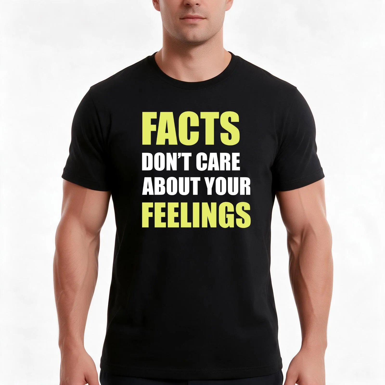 Facts Don't Care About Your Feelings Counter Culture Anti Establishment Fake Woke Tom MacDonald Lyrics Ben Shapiro Q T-Shirt