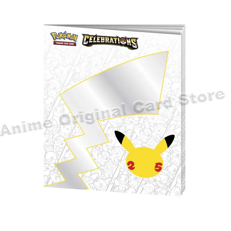 Amerykańska wersja Oryginalne pudełko PTCG Pokemon 25th Anniversary Commemorative Ultimate Celebrations Ultra Premium Gift Box